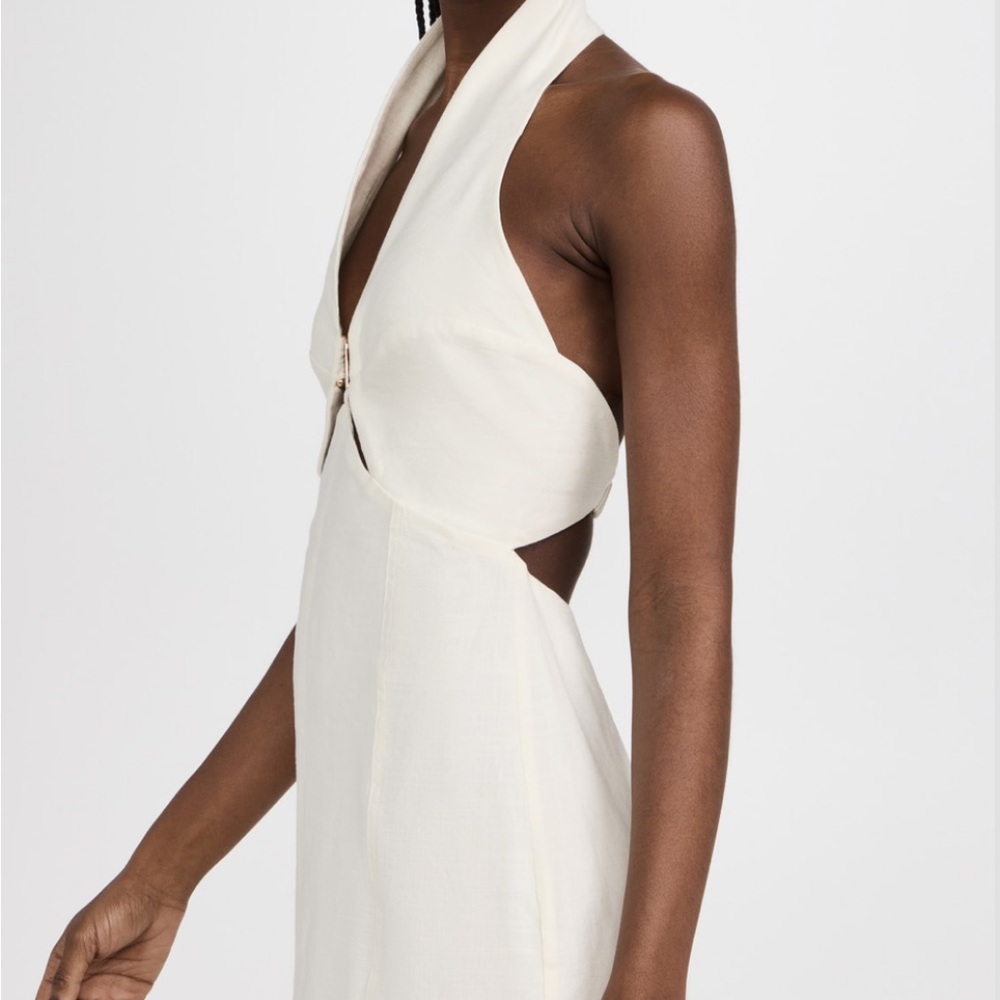 Cult Gaia New Rumi Mini Dress in Cream size 4 - Picture 2 of 5